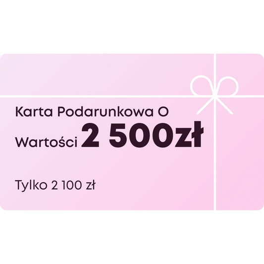 Giftcard (2100PLN)