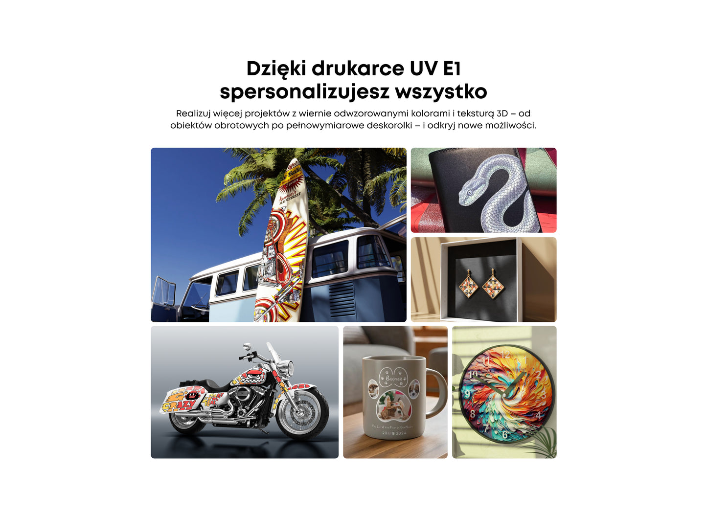 Drukarka UV eufyMake E1: pierwsza osobista drukarka z teksturą 3D